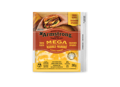 Armstrong Mega Marble Cheese Slices 240g