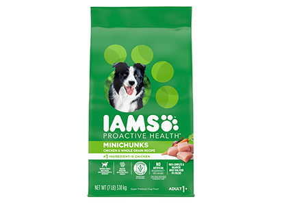 IAMS Proactive Health Adult Dry Dog Food Minichunks Chicken & Whole Grains