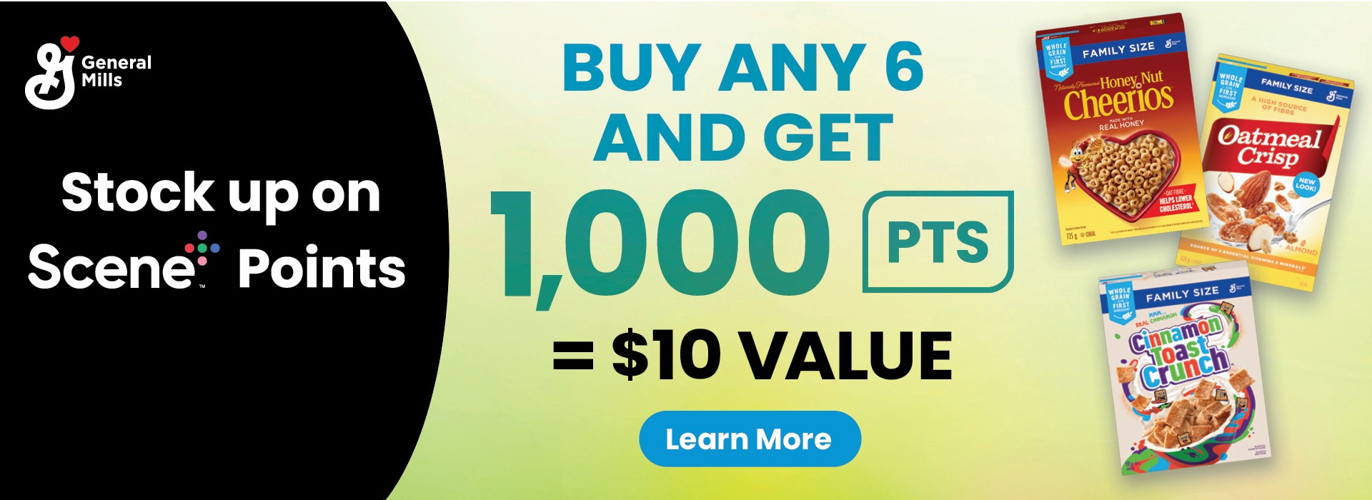 Stock up on Scene+ points